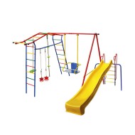 Спортивный комплекс Игромания дачный с горкой КМС-420 (базовый)