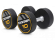 Комплект полиуретановых гантелей 10 пар от 2,5 до 25 кг Hasttings Digger HD51D4C-2,5-25