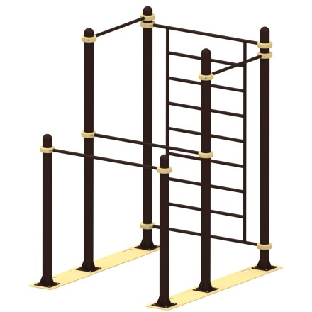 Мобильный комплекс для Воркаут "Стандарт-3"