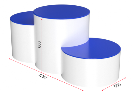 Пьедестал для награждения Цилиндры