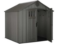 Высокопрочный сарай  WoodLook 8*7,5  (внутри по полу 4,9 кв.м.)