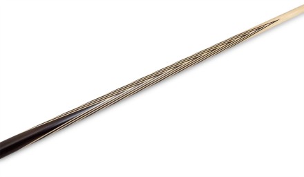 Кий / пирамида 1-pc "Классика" (черный граб, граб) 20 запилов