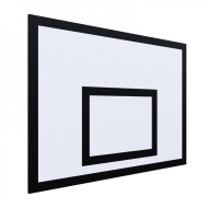 Щит баскетбольный тренировочный фанерный на металлической раме, 1200х800