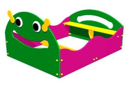 Детская песочница «Гусеничка»