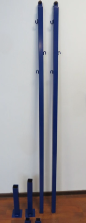 Стойки для бадминтона на стаканах, стационарные (модель АТ259)