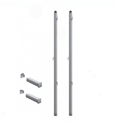 Стойки для бадминтона на стаканах, стационарные (модель АТ259)