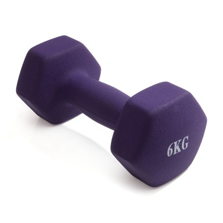 Гантель неразборная гексагональная неопрен 6 кг (фиолетовая) VictoryFit VF-DHN060 Гантель неразборная гексагональная неопрен 6 кг (фиолетовая) VictoryFit VF-DHN060