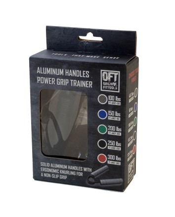 Эспандер кистевой с алюминиевыми рукоятками нагрузка 250LBS