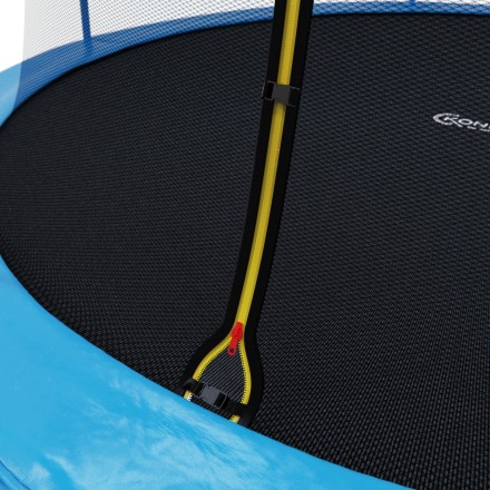 Батут каркасный с сеткой DFC Kondition 16 ft с лестницей ( 2 короба )