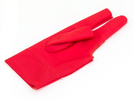 Перчатка бильярдная "PB" (красная)
