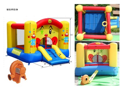 Детский батут Забавный Клоун арт. 9201 Детский батут Забавный Клоун арт. 9201