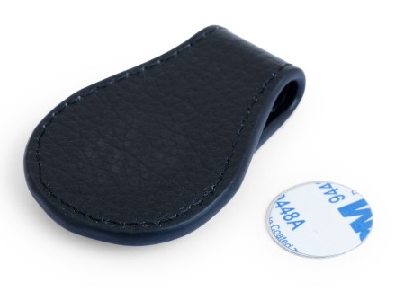 Пенал для мела магнитный "GL" черный (натуральная кожа)