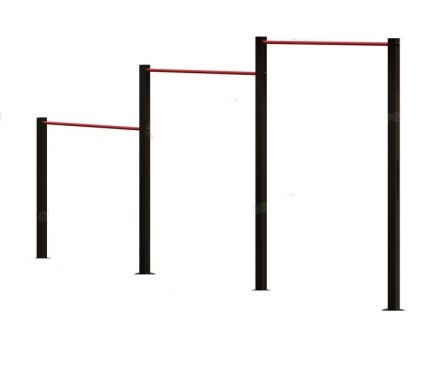 Турник тройной К-0503