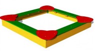 Детская песочница «Квадрат» 