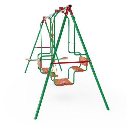 Детский комплекс DFC качели: планер, лодка и верёвочные Детский комплекс DFC качели: планер, лодка и верёвочные