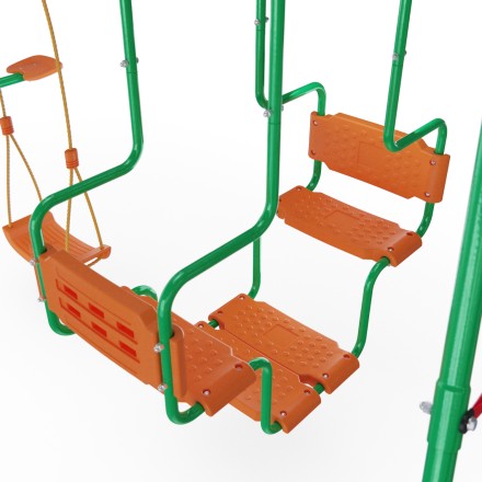 Детский комплекс DFC качели: планер, лодка и верёвочные Детский комплекс DFC качели: планер, лодка и верёвочные