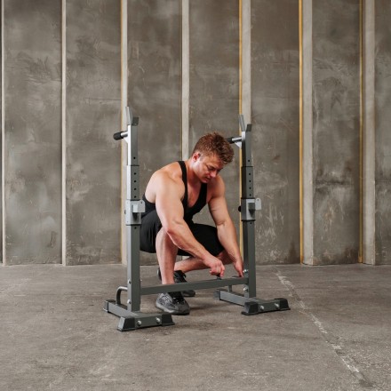 Стойка под штангу с брусьями DFC DS10 Стойка под штангу с брусьями DFC DS10