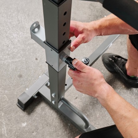 Стойка под штангу с брусьями DFC DS10 Стойка под штангу с брусьями DFC DS10