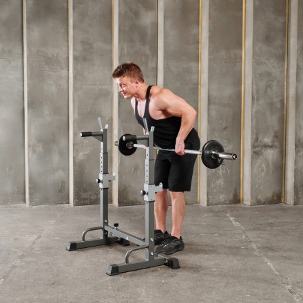 Стойка под штангу с брусьями DFC DS10 Стойка под штангу с брусьями DFC DS10