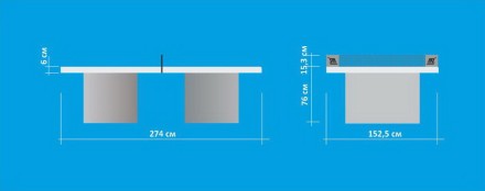 Теннисный стол City Power Outdoor