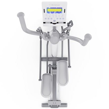 Электромагнитный эллиптический тренажер DFC Westinghouse 13Y, белый, с изменяемым углом наклона Электромагнитный эллиптический тренажер DFC Westinghouse 13Y, белый, с изменяемым углом наклона