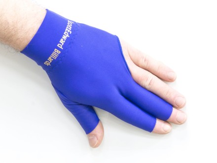 Перчатка бильярдная "PB" (синяя) Перчатка бильярдная "PB" (синяя)