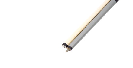 Кий / пул 2-pc "Rasson A" (серо - черный) с оплеткой экокожа