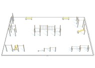 Спортивный уличный Комплекс К-5
