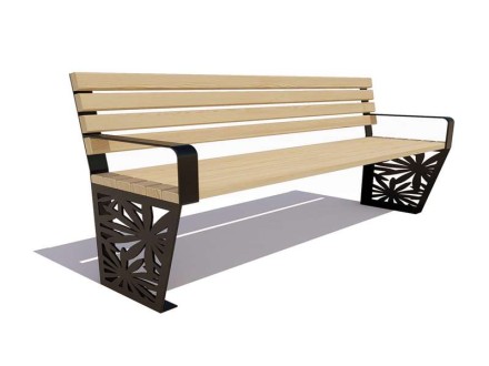 Скамейка «Ромашка»