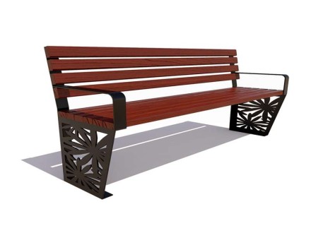 Скамейка «Ромашка»