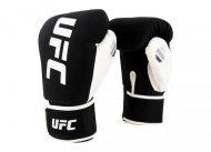 UFC Перчатки для бокса и ММА черные/белые - REG