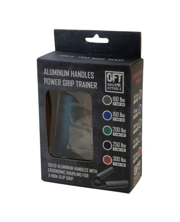 Эспандер кистевой с алюминиевыми рукоятками нагрузка 150LBS