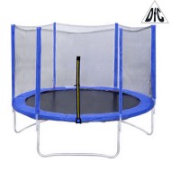 Батут DFC Trampoline Fitness 8ft наружн.сетка, синий (244см)