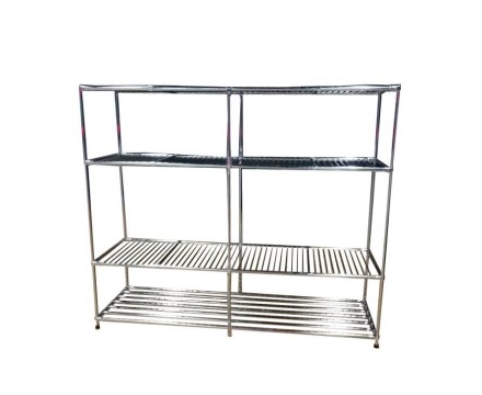 Универсальный стеллаж для фитнесс оборудования