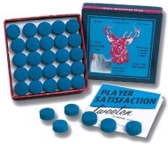 Коробка наклеек для кия "Elk Master" 14 мм (50 шт)