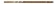 Кий / пирамида 2-pc "Классика" (термограб, светло-коричневый, белый) 13 запилов