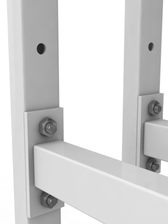 Стеллаж для хранения лыж