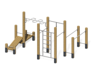 Воркаут-комплекс эко «Дубрава» 