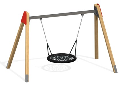 Качели деревянные 'Гнездо' КЧ-04.9