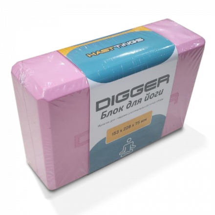Блок для йоги Hasttings Digger HD22E1-P Блок для йоги Hasttings Digger HD22E1-P
