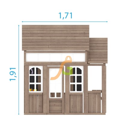 Детский домик IgraGrad Коттедж 1