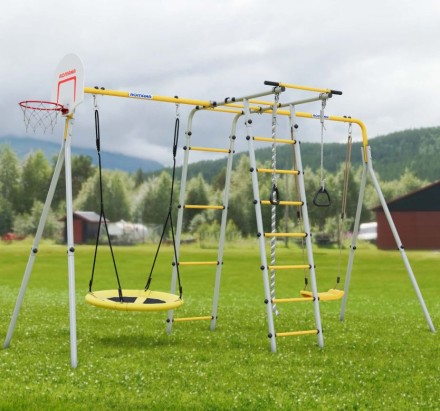 Дачный комплекс "Romana Лесная поляна-3-PRO" комплект №2 (серый/жёлтый)