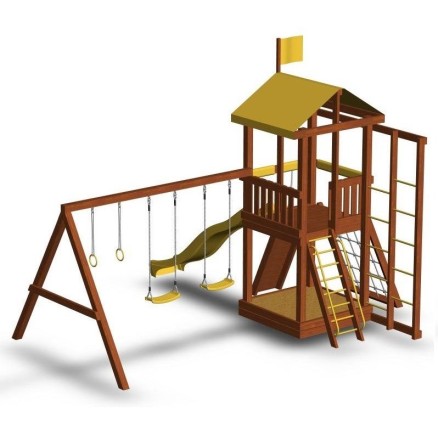 Детская площадка для дачи "Джунгли 6С"