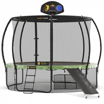 Батут Hasttings Air Game 3,66 м + Теневой тент + Горка + Сет для баскетбола + Распылитель водный Батут Hasttings Air Game 3,66 м + Теневой тент + Горка + Сет для баскетбола + Распылитель водный