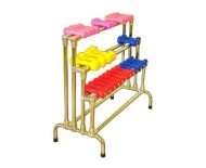 Стойка на 15 пар гантелей односторонняя