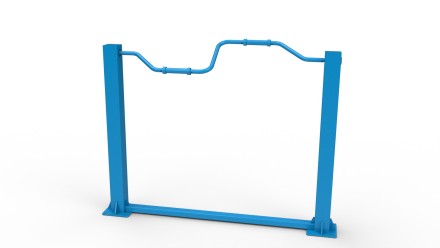 УТМ-006 Тренажер для инвалидов-колясочников "Ручной велосипед"