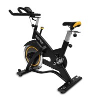 Спин-байк с консолью профессиональный BRONZE GYM INSPIRE