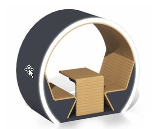 Скамья парковая "Комфорт"