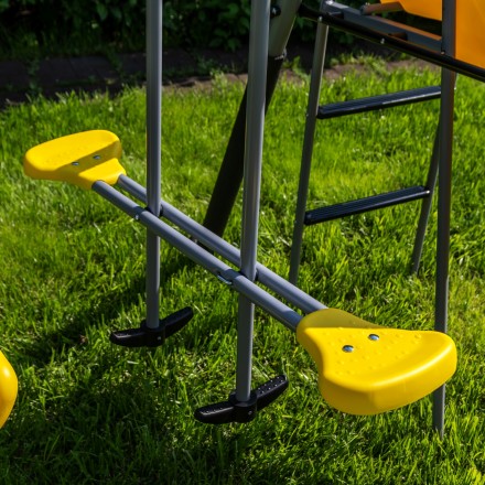 Детский комплекс DFC качели, качели-балансир и горка 76509 Детский комплекс DFC качели, качели-балансир и горка 76509