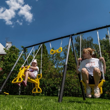 Детский комплекс DFC качели, качели-балансир и горка 76509 Детский комплекс DFC качели, качели-балансир и горка 76509